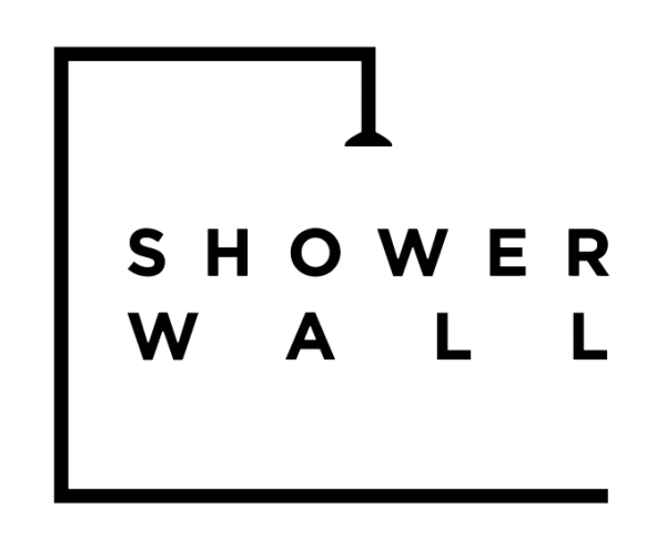 Shower wall logo