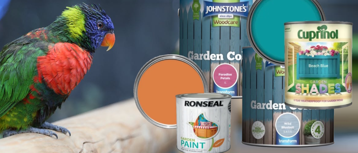Garden Paints available in Whitchurch, Wrexham and Oswestry