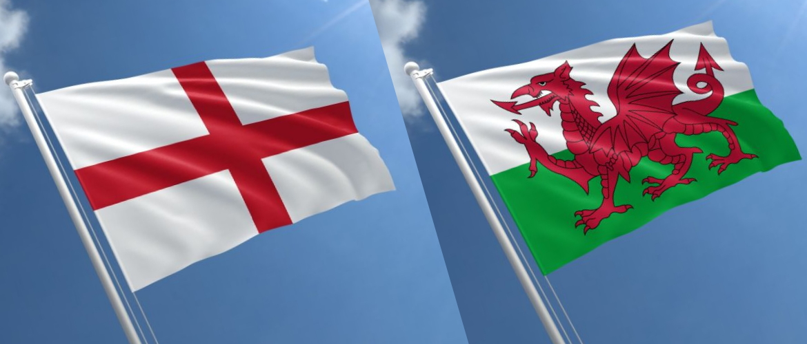 Wales and England flags and cushions available in Whitchurch, Wrexham and Oswestry