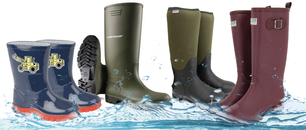 Wellington Boots at Whitchurch, Wrexham and Oswestry