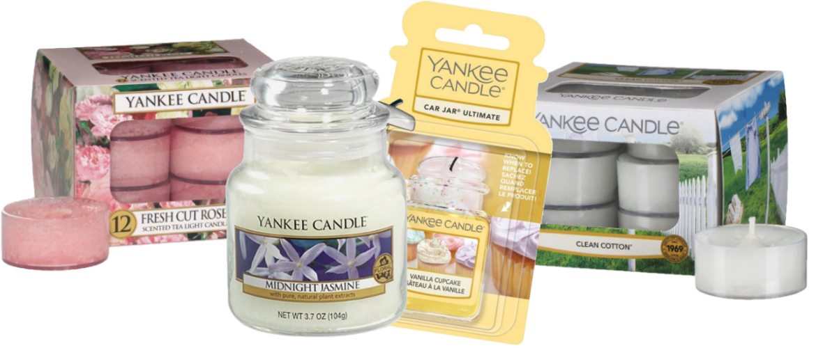 Yankee Candles available in Whitchurch, Wrexham and Oswestry