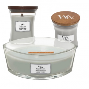 WoodWick Lavender and Cedar Yankee Candle