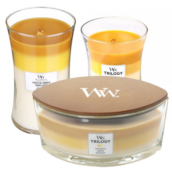 Yankee Candle Woodwick Trilogy, Fruits Of Summer Colour Supplies