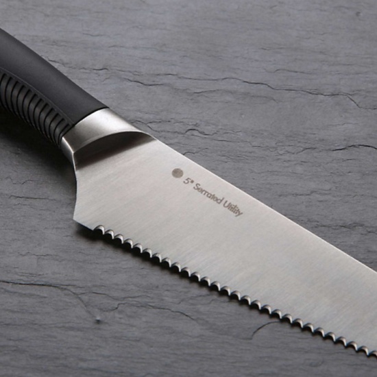 Circulon 5" Serrated Utility Kitchen Knife Colour Supplies