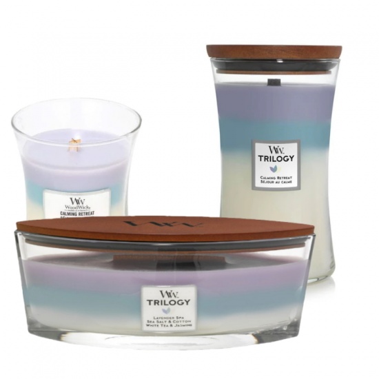 Yankee Candle Woodwick Trilogy, Calming Retreat Colour Supplies