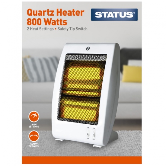Status 800W Quartz Halogen Heater | Colour Supplies