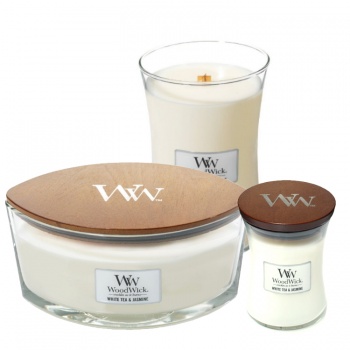 WoodWick White Tea & Jasmine Yankee Candle