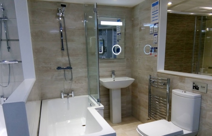 Large Bathroom Showroom in Wrexham, Wales