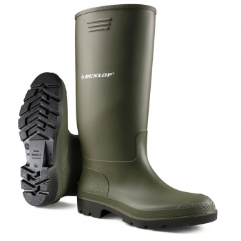 EU 36-46 Dunlop Mens Womens Unisex Green Slip On Waterproof Gardening Low Cut Wellies Shoes Clogs UK Sizes 3-11