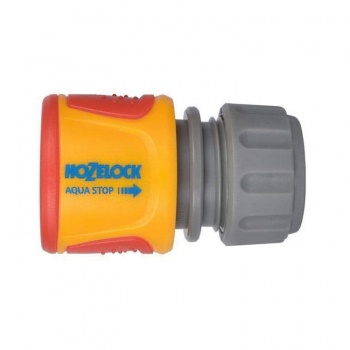 Hozelock Hose End Connector PLUS 12.5mm & 15mm Twin Pack 