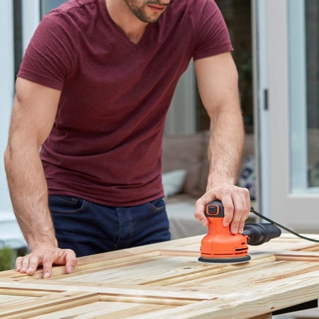 230W Random Orbit Sander.  Finishing off your project