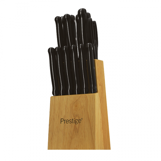 knife block set with scissors